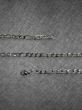 Silver Curb Link Chain Necklace